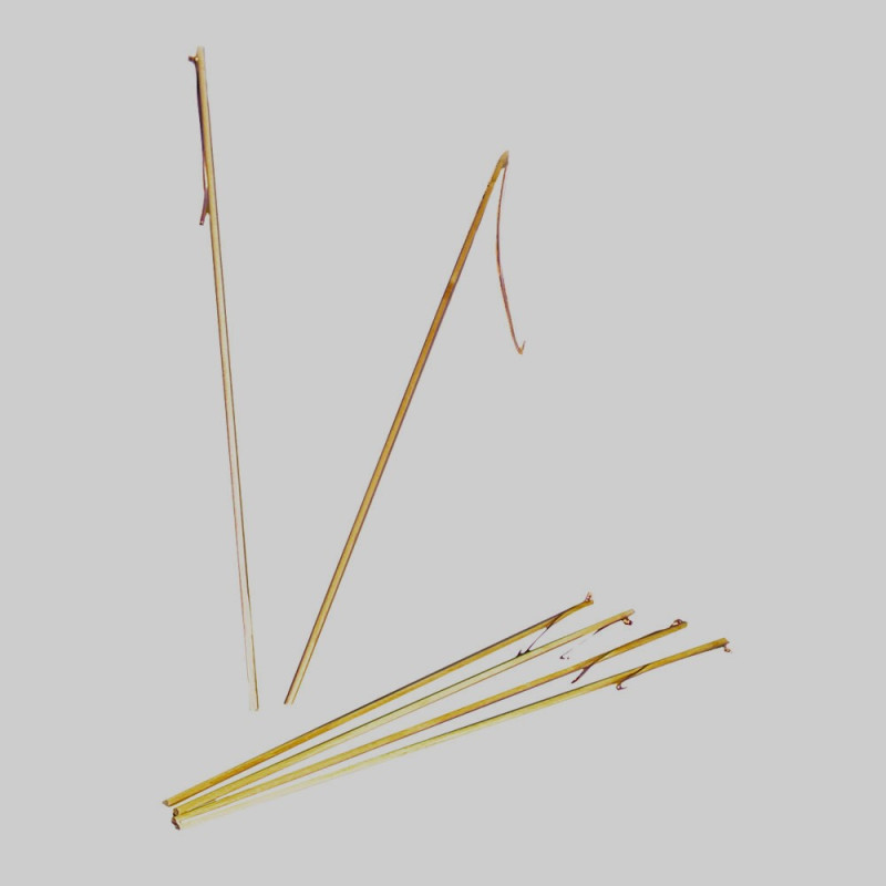 Dřevěná hůlka k lampionu 12ks